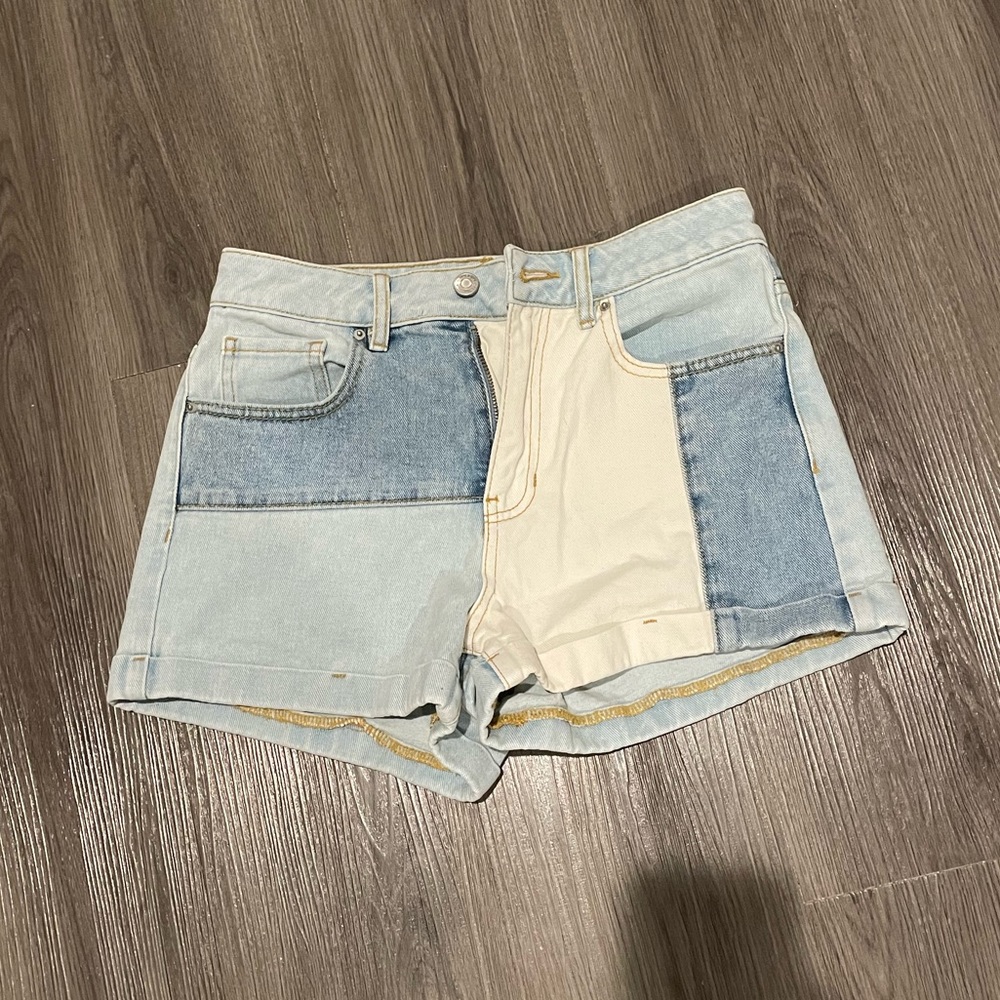 Patchwork shorts